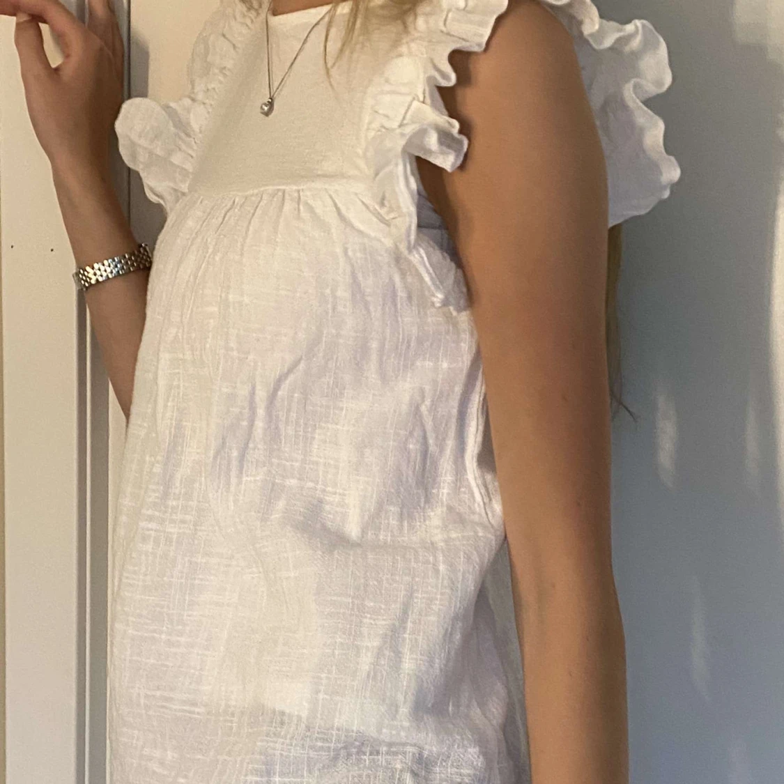 Zara Blus med volang - 91