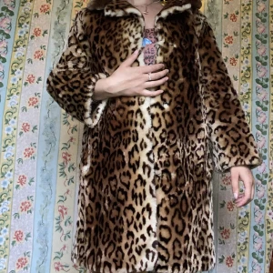 leopard kappa - jätte fin leopard kappa 