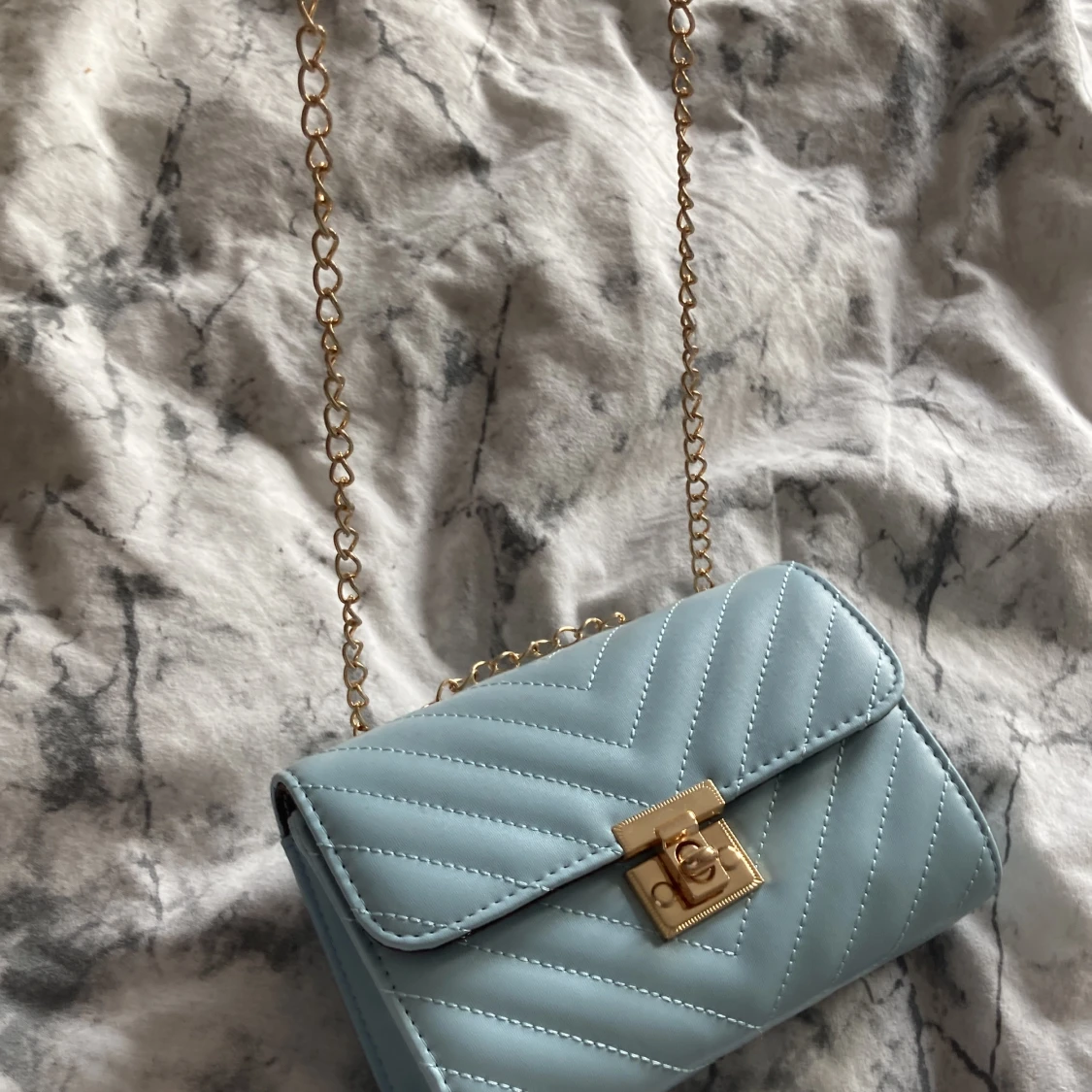 Blå väska 💗 - 90