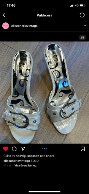 Klackar - Säljer dessa skit snygga klackar!! Köpta secondhand men har endast använt dom 2ggr😍