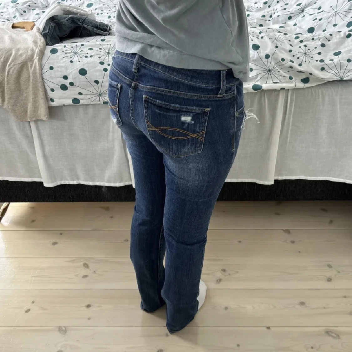 Lågmidjade jeans - 90