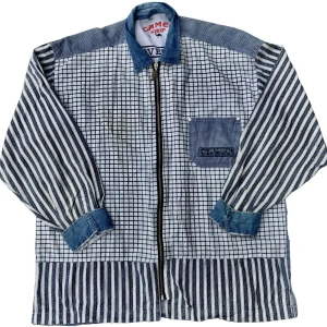 Vintage Camel Zipup Skjorta - .