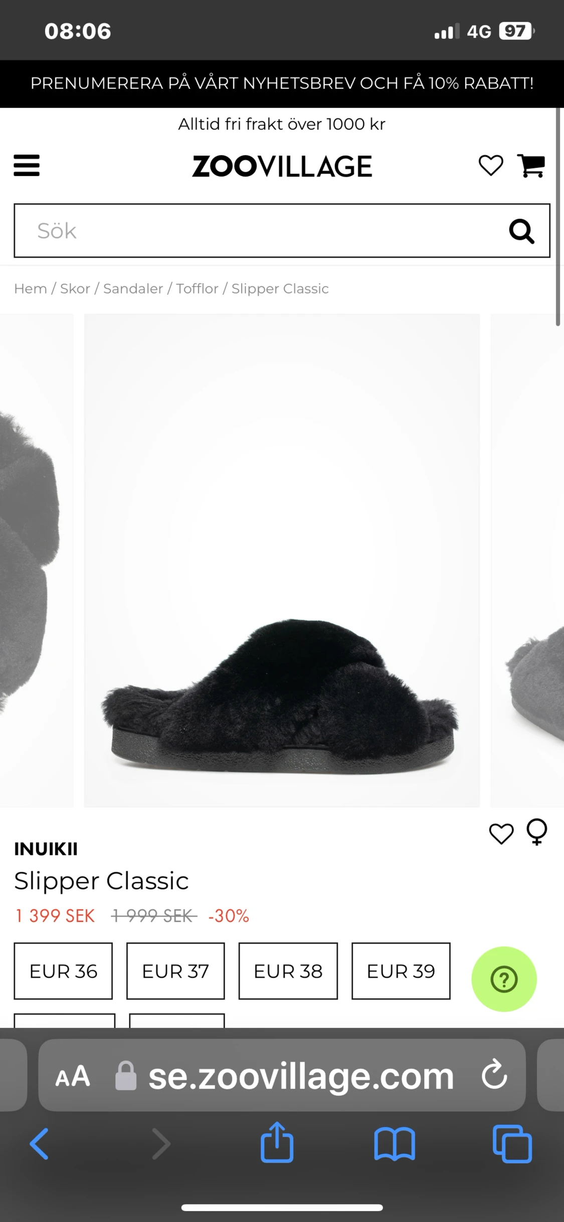 Inuikii innetofflor  - 90