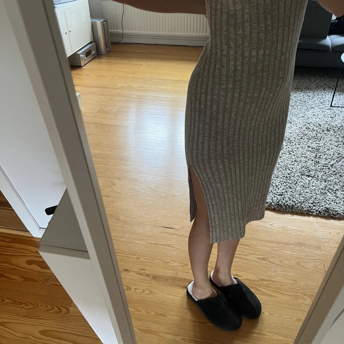 Beige klänning - 90