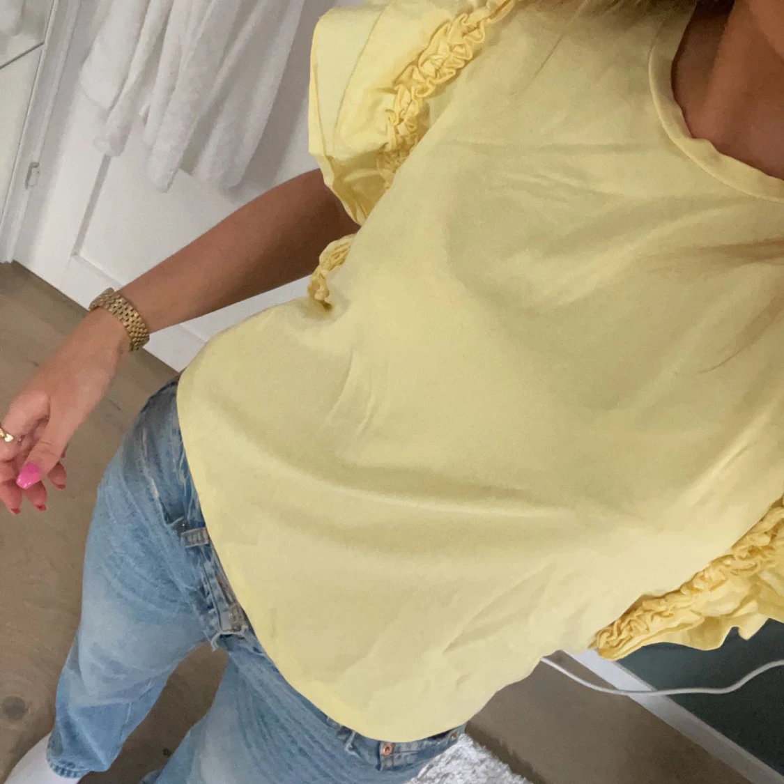 En både söt och skiiit snygg t-shirt!💛 - 90