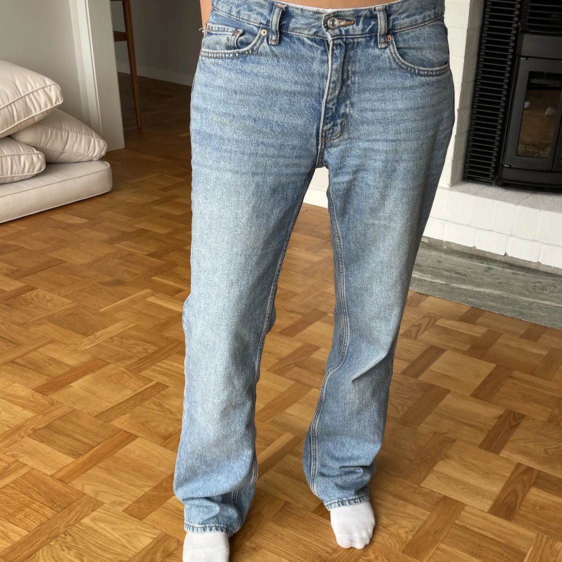 Lågmidjade jeans - 90