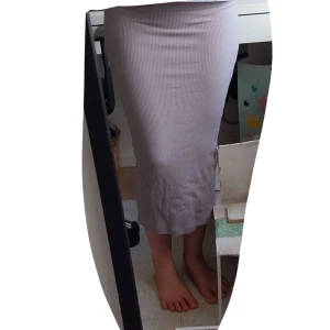 Jätte fin lång kjol - Grå lång kjol