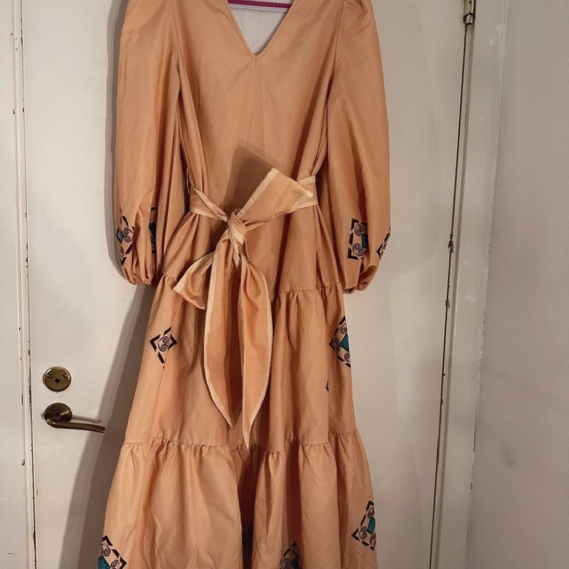 Maxi kläning långärmad kläning - 90