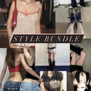STYLE BUNDLE🎀 - Vi kommer gör style bundles💋All info står i annonsen! OBS det tar ca 2-3veckor för oss att få ihop din bundle<3 Vi har garanti så vi hoppas att fler vågar prova detta! Vid frågor tveka inte att höra av dig! Frakt tillkommer utifrån vikt och vi möts upp🤗