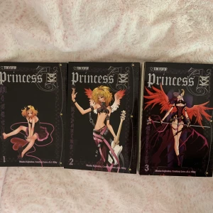 Komplett manga serie ”Princess AI”  - Säljer en komplett manga serie (3 böcker) i svensk utgåva i mycket gott skick. Priset kan diskuteras, Köparen betalar för frakt💗