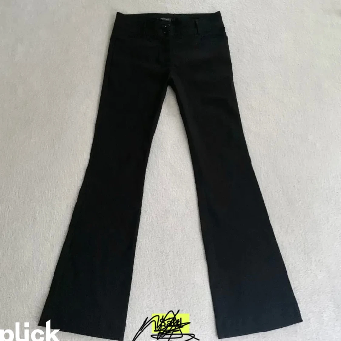 Lågmidjade kostymbyxor  - 91