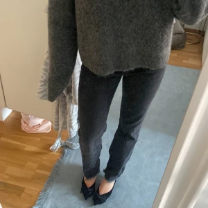 Grå Jeans - Super snygga jeans från Hanna Schönbergs kollektion m NA-KD