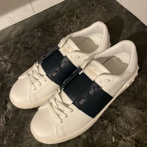 VALENTINO SKOR - Säljer ett par Valentino skor i nytt skick i storlek 44 men passar även i 43. Mörkblå färg. Pris kan diskuteras 😃