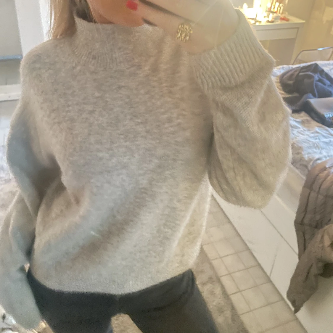 Stickad tröja  - 90