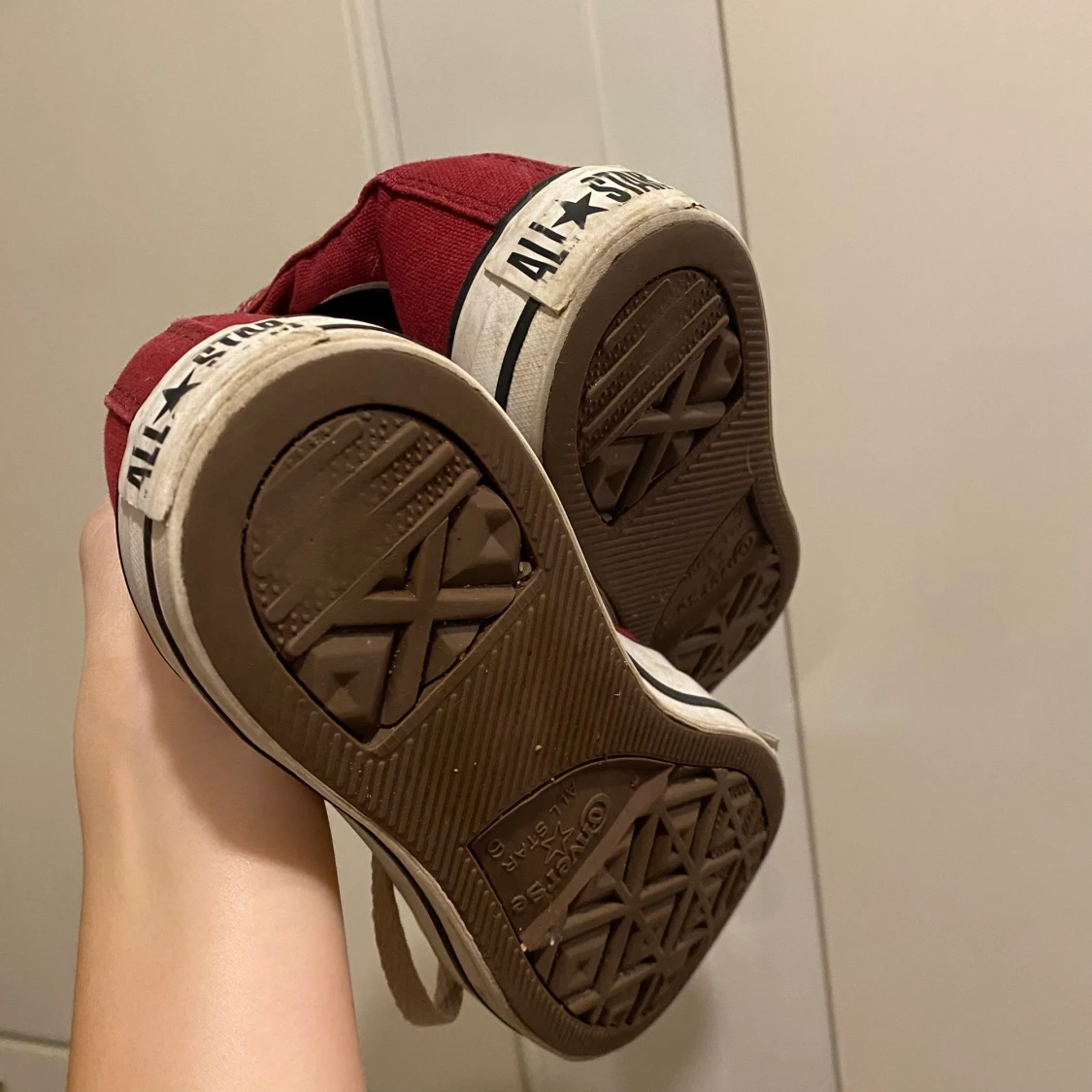 Vinröd converse - 90