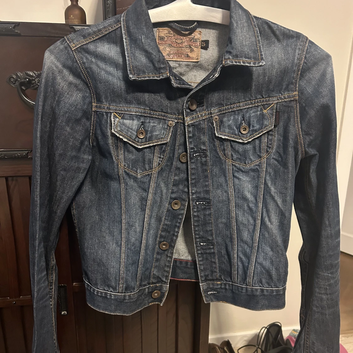 Jeans jacka från Crocker