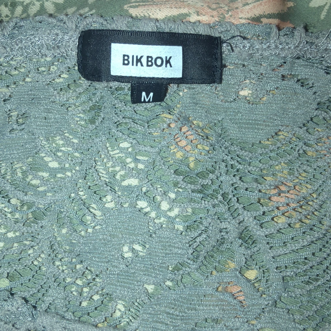 Trendig genomskinlig topp - 90