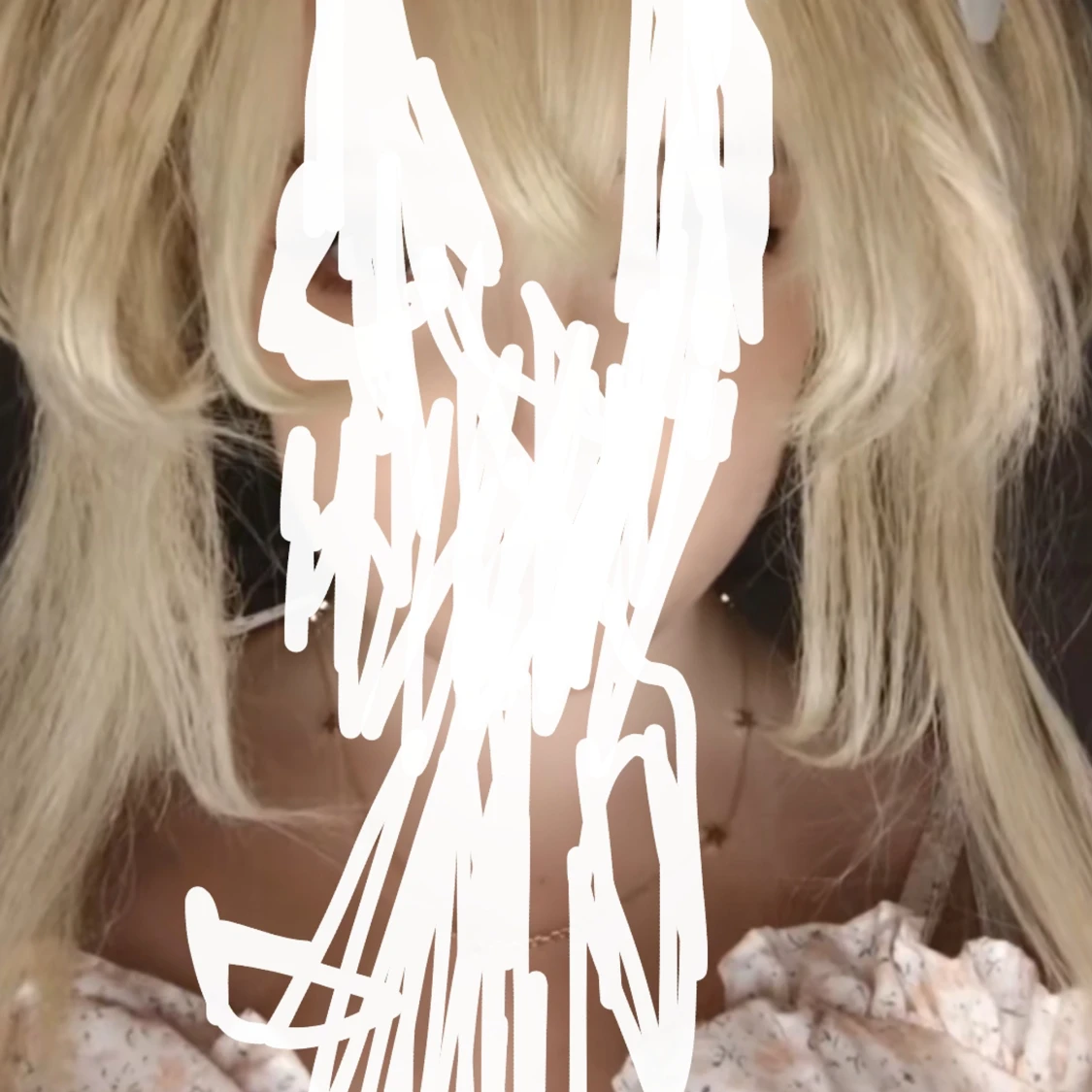 Lumine cosplay peruk - 90