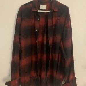 Skjorta - Rutig oversized skjorta