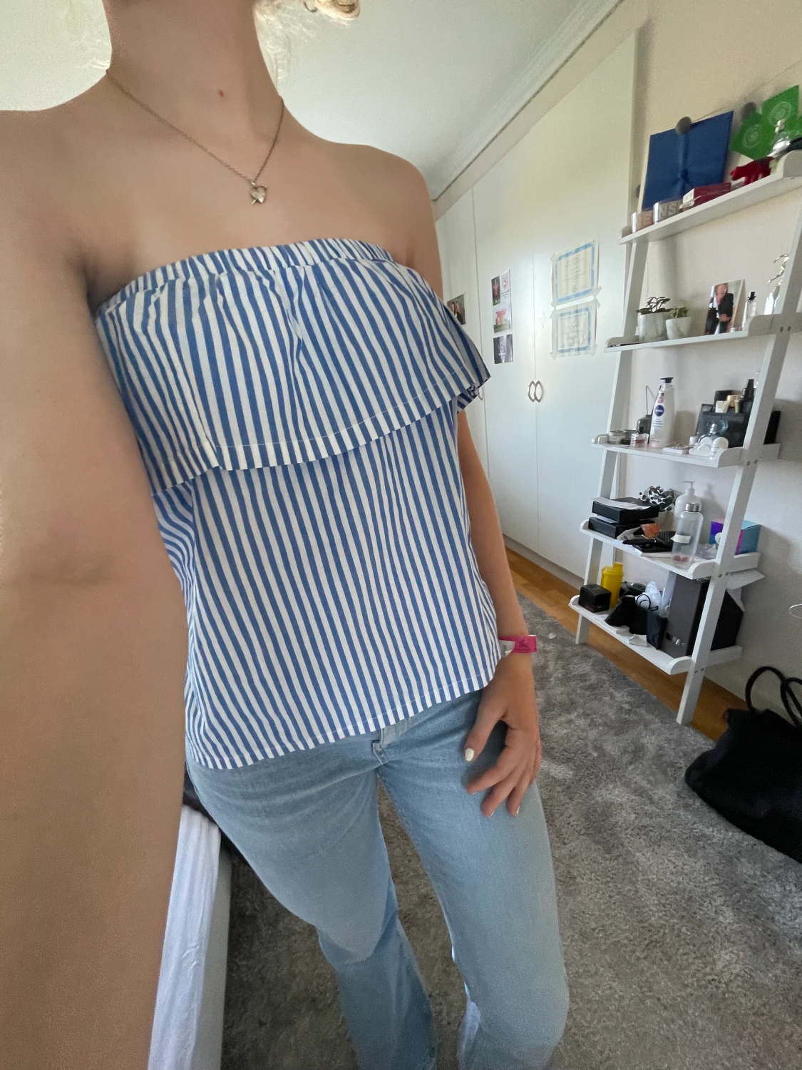 Offshoulder topp - 90