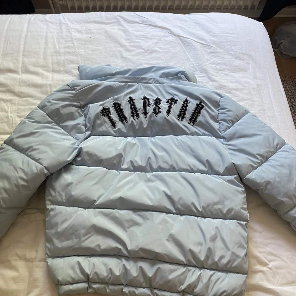 TRAPSTAR IRONGATE ICE BLUE PUFFER JACKET - 90