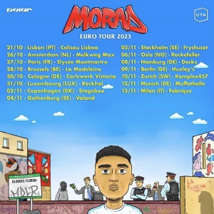 2 biljetter till Morad Stockholm - Säljer 2 st biljetter till Morad i Fryshuset i Stockholm. Pris kan diskuteras