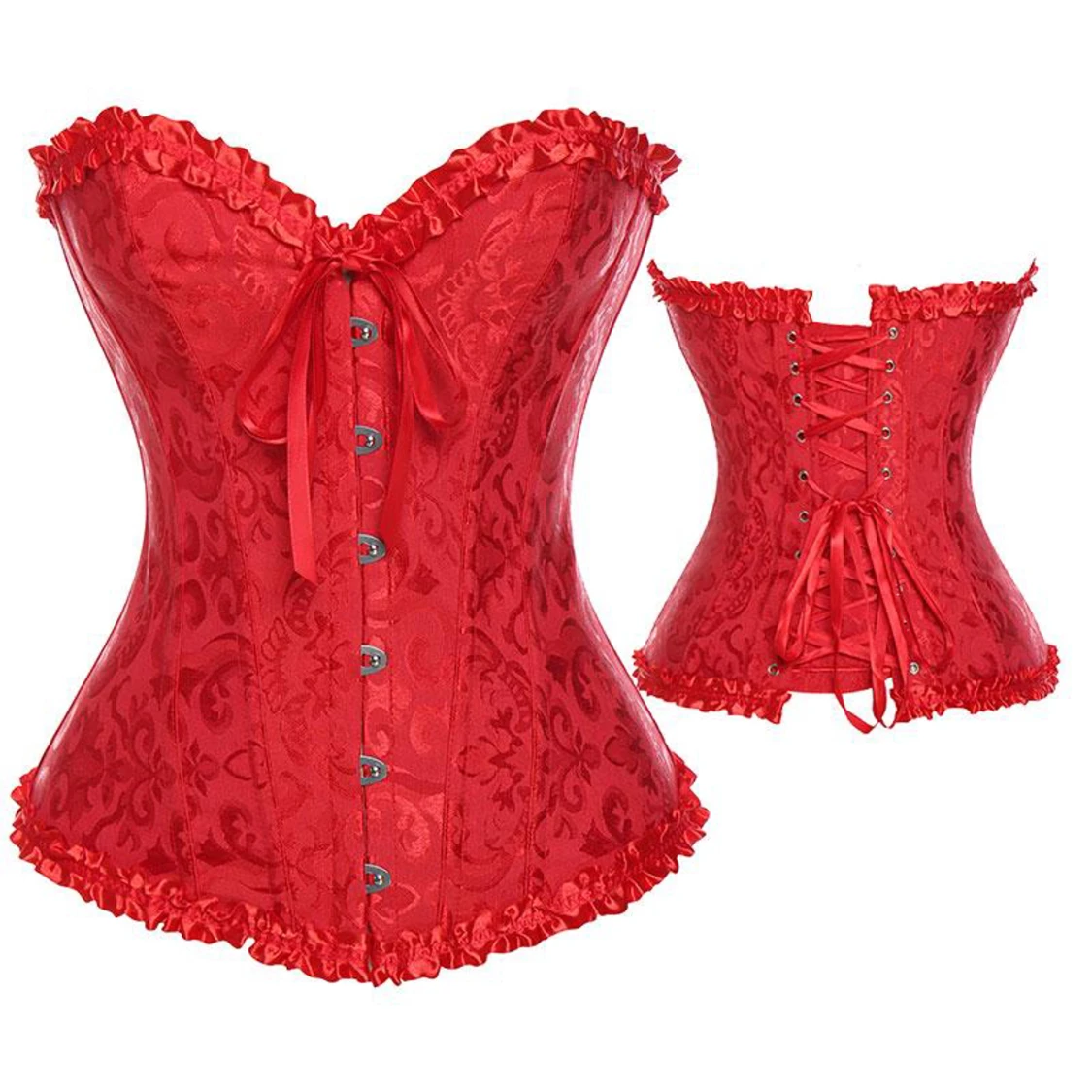röd korsett