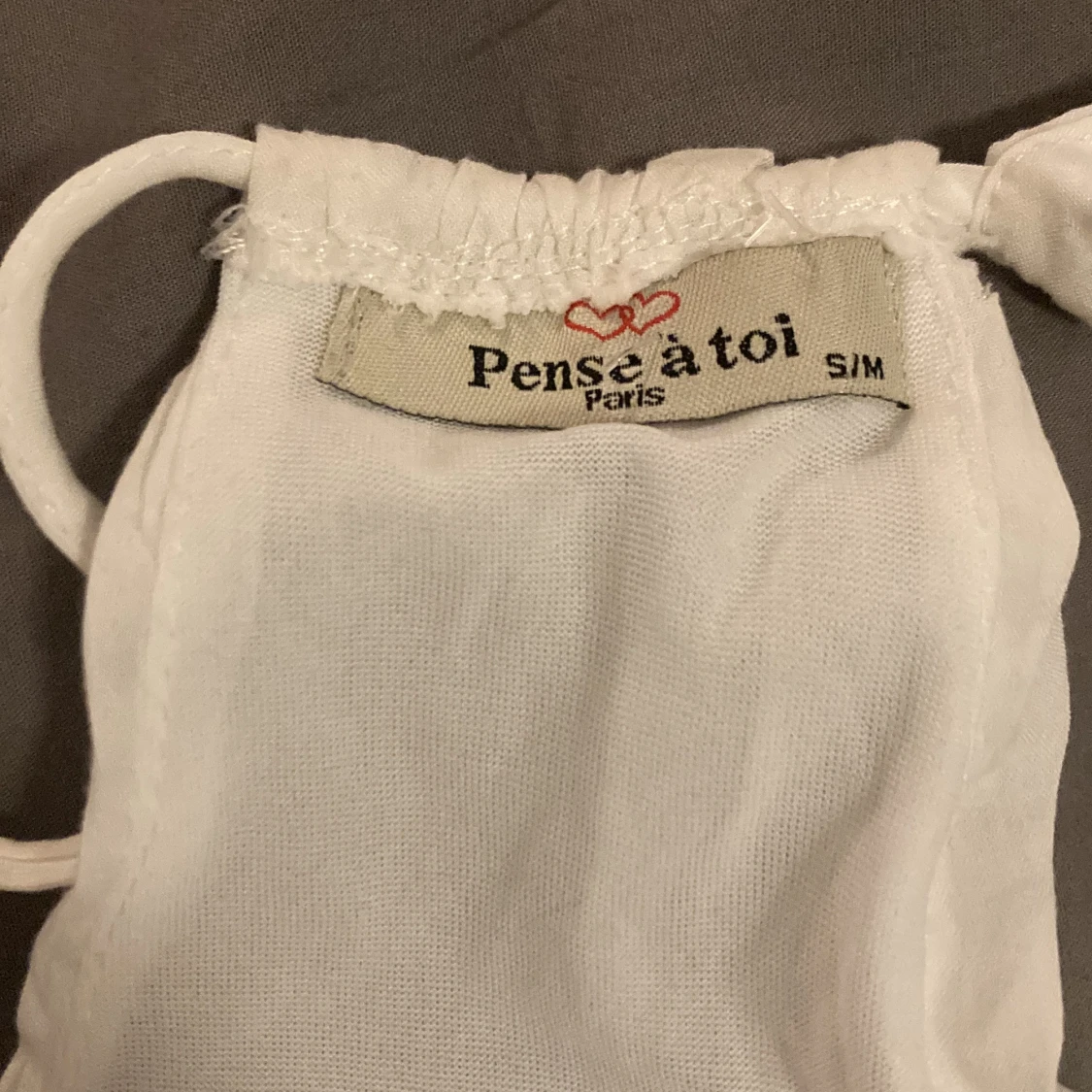 Vitt volang linne  - 91