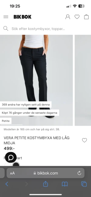 Kostymbyxor  - Hej! Säljer mina kostymbyxor som jag aldrig har använt. Jag köpte dom i fel storlek och nu är det för sent för att lämna tillbaka dom..🫠💘