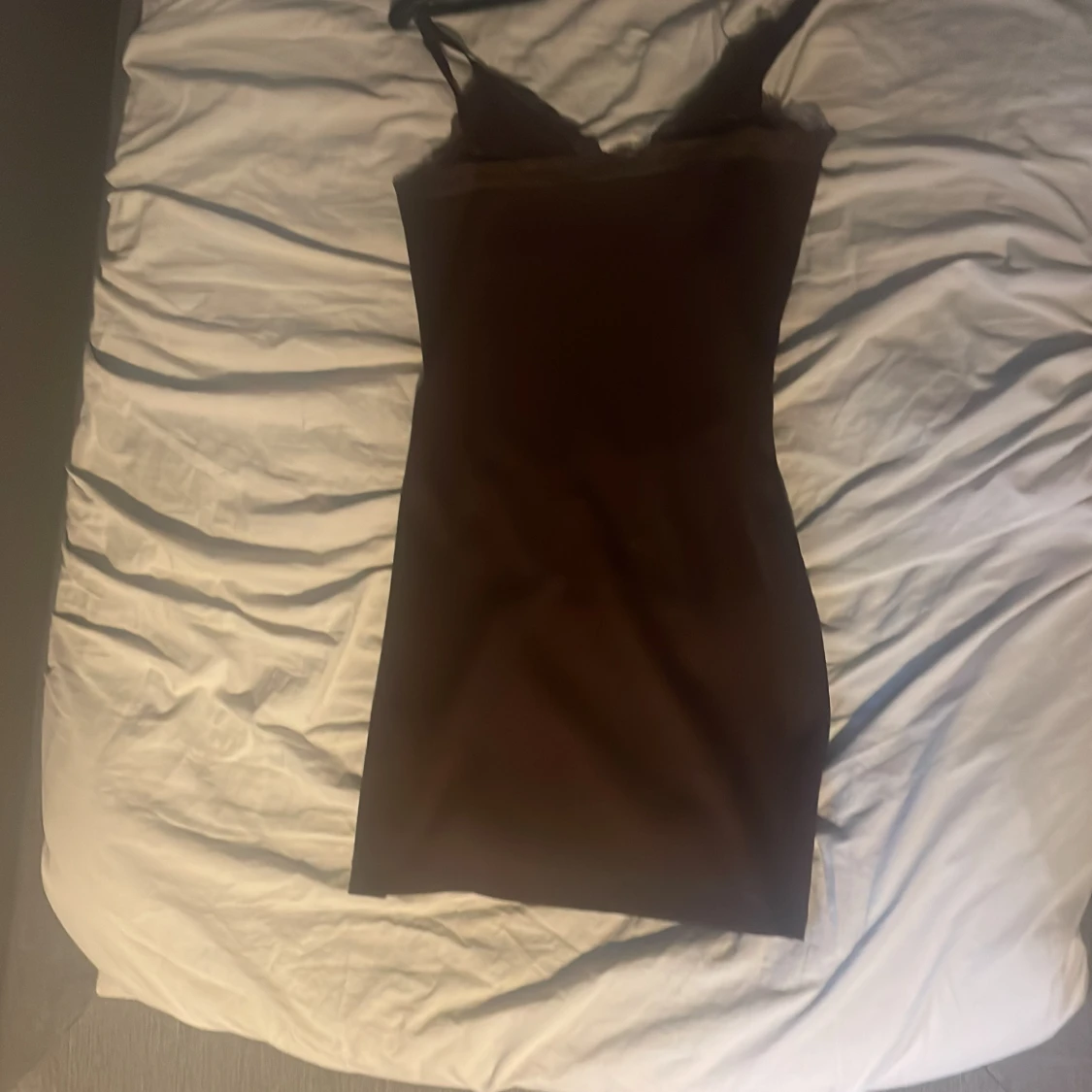 Brun klänning - 90