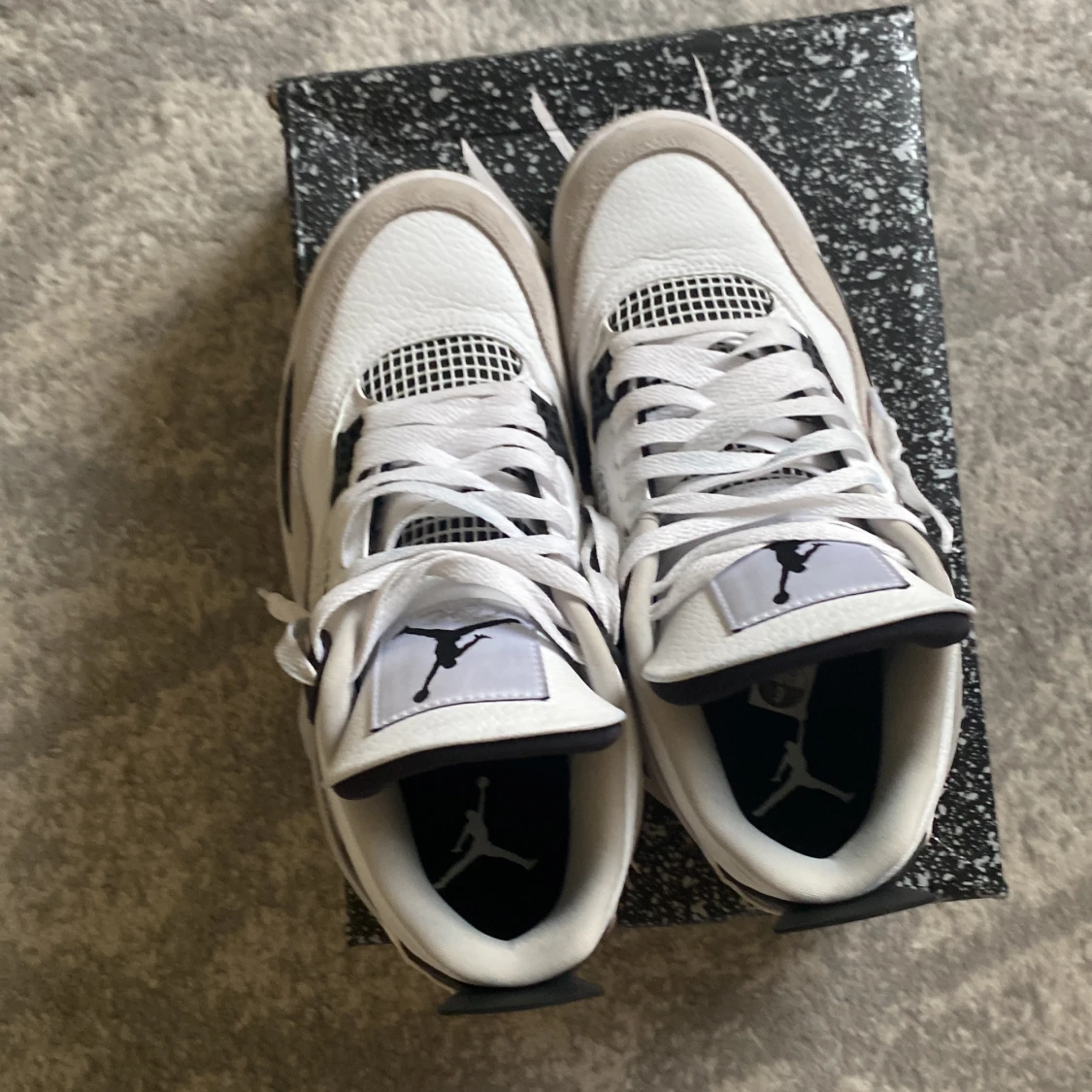 Jordan 4 Military Black  - 91