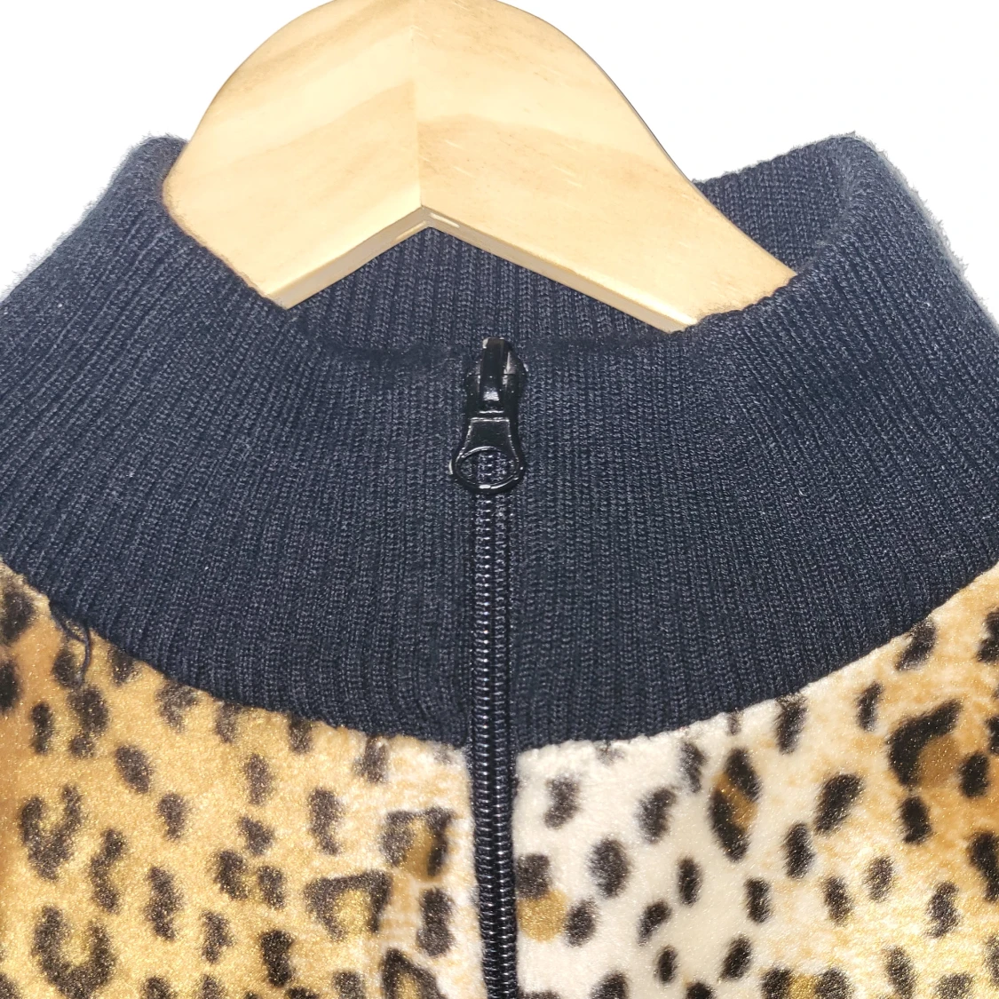 Leopardmönstrad kofta - 91