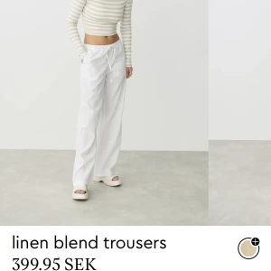 Linnebyxor - Jag säljer nu mina linnebyxor som endast är testade då dem inte passade mig( byxorna är lite overzised)