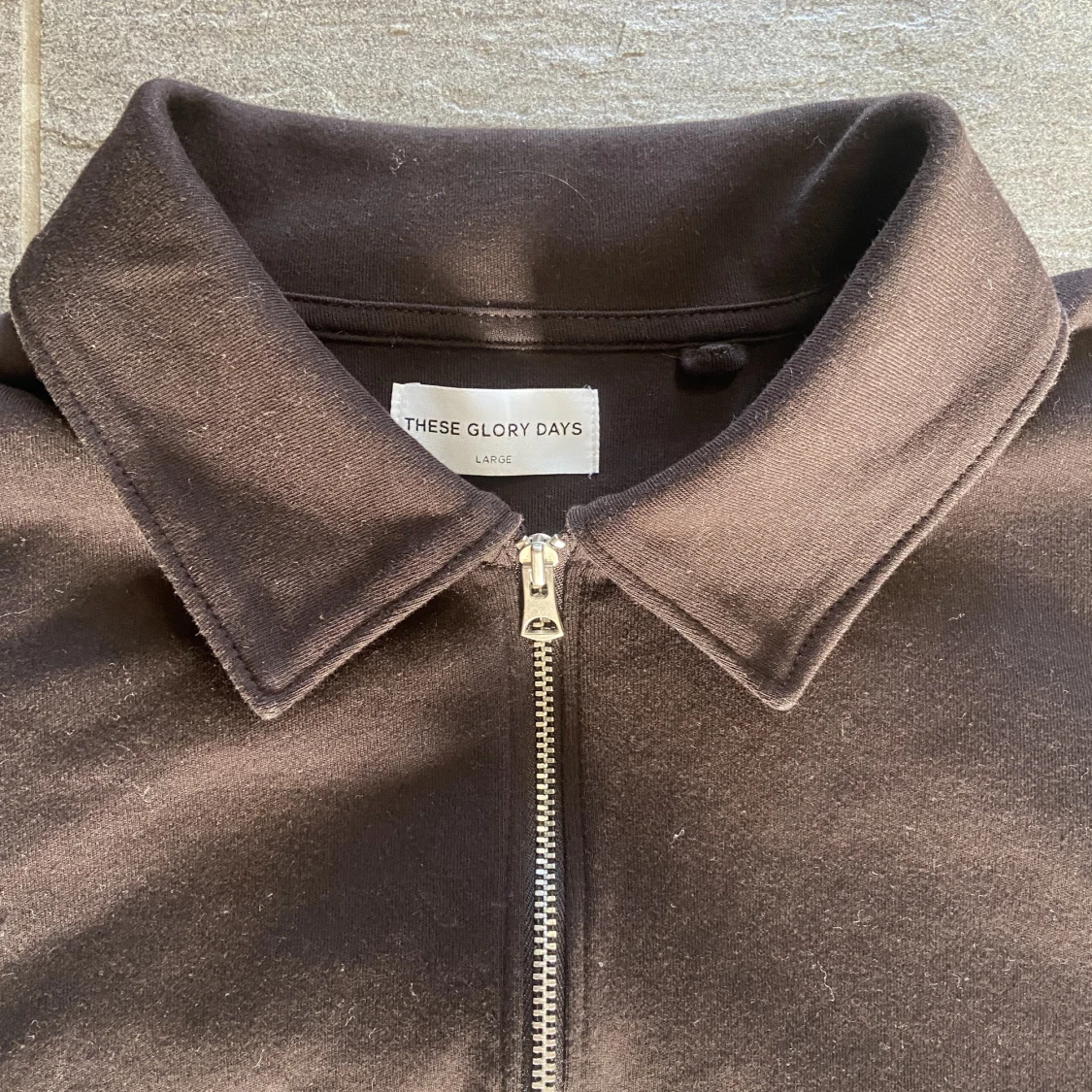 Zip-tröja These glory days  - 90