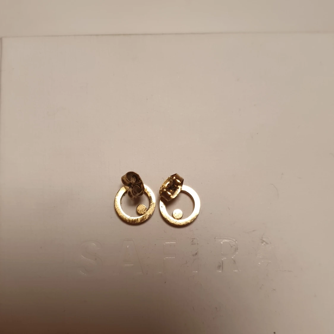 Örhängen guldpläterad  - 91