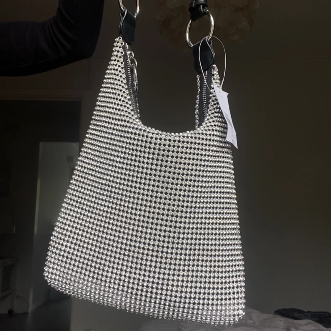 NY glittrig väska - 90