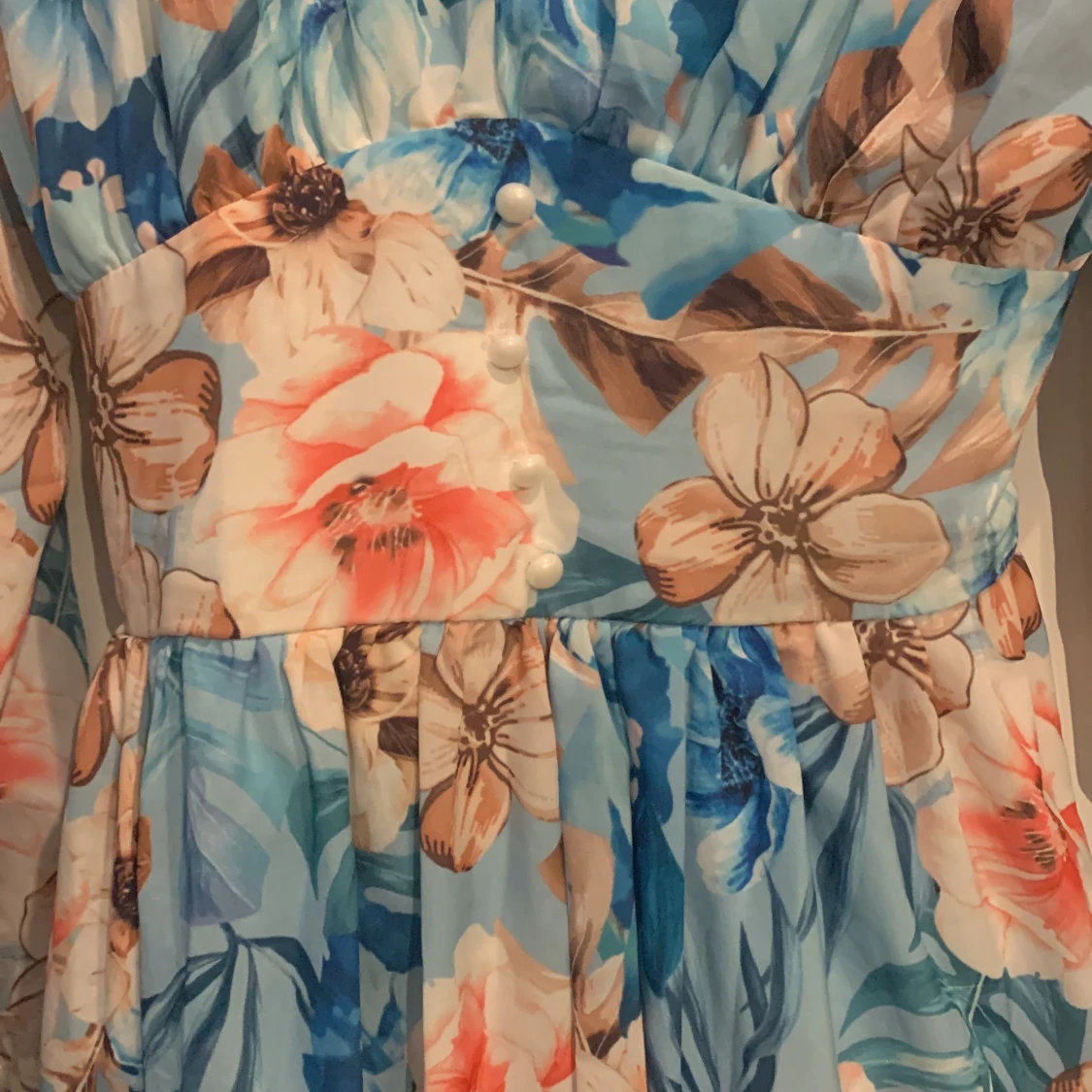 Klänning blommor - 90