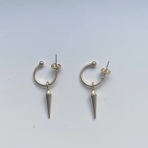 Guldörhängen pikar - Superfina guldörhängen med pikar! 