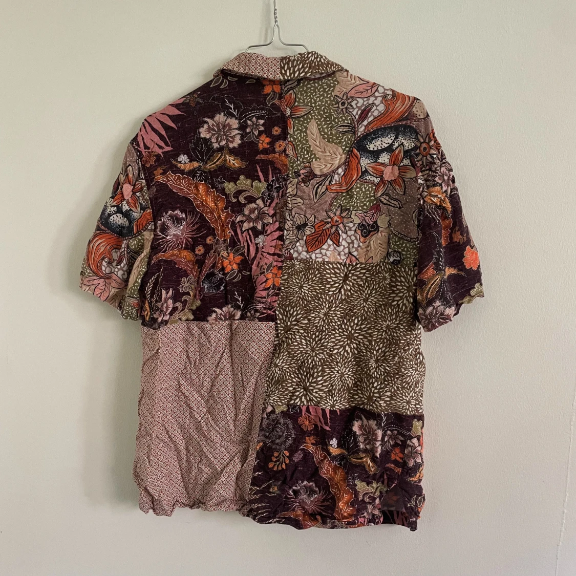 Skitsnygg multi-mönstrad skjorta  - 90