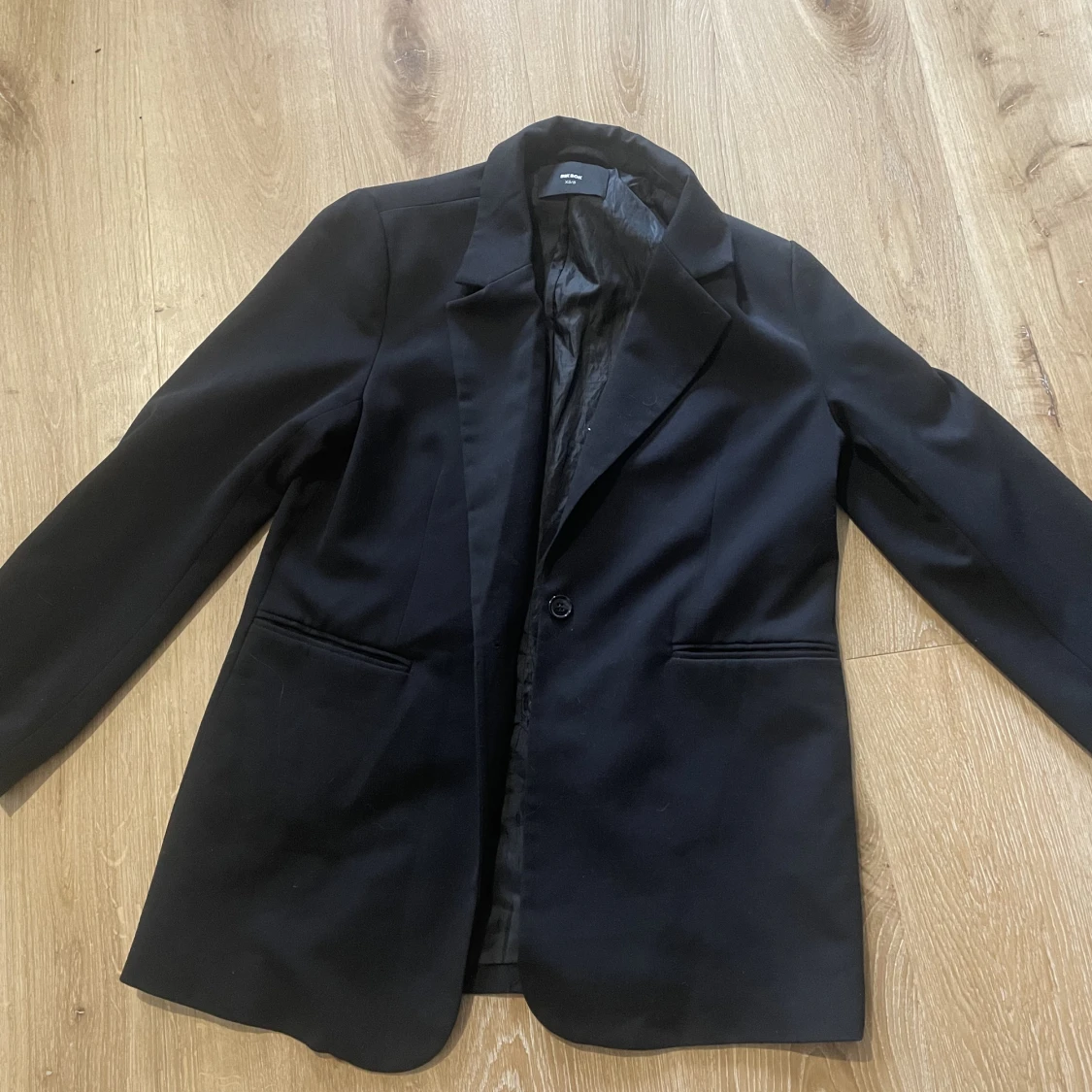 Svart oversized kavaj