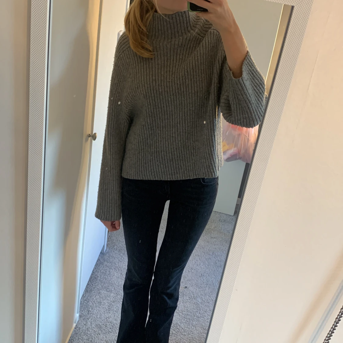 Stickad tröja  - 90