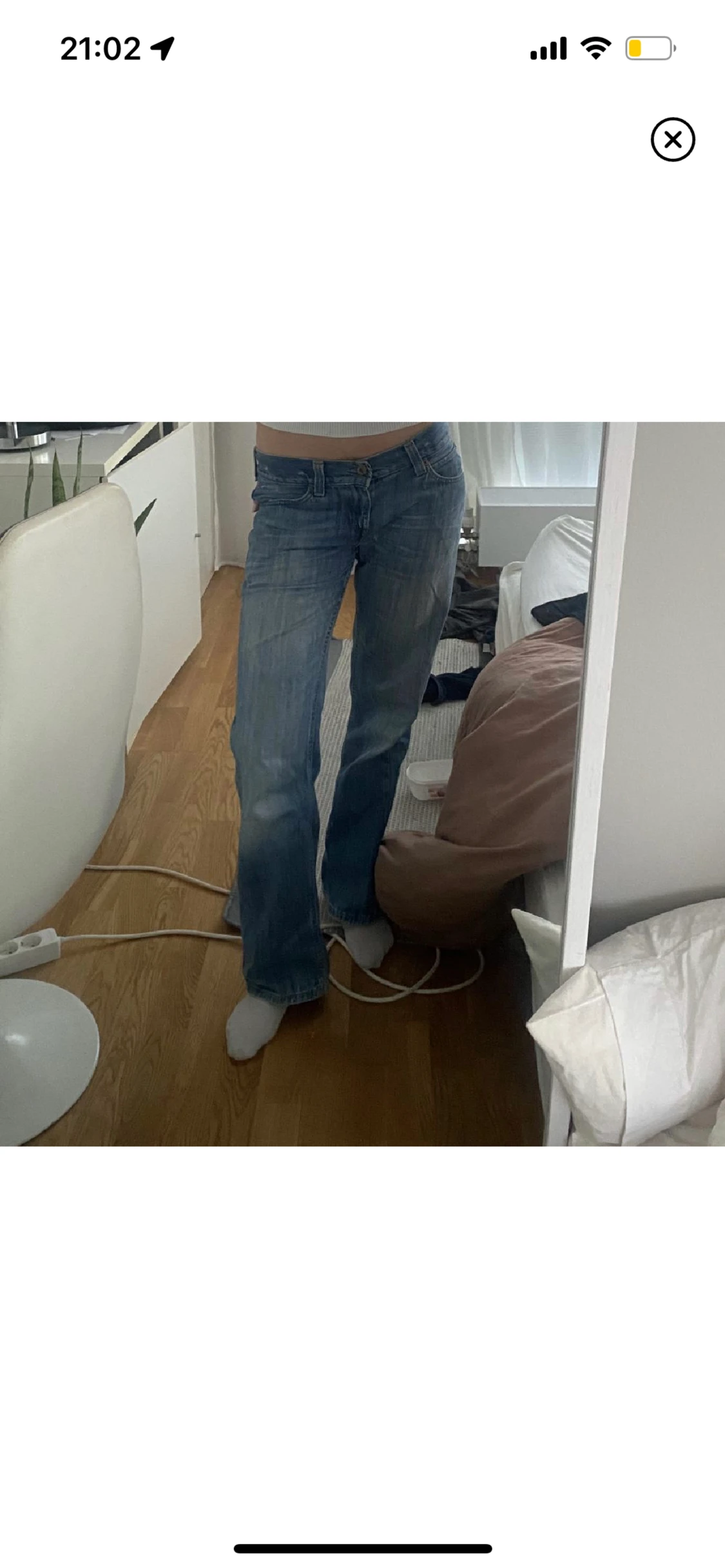 Low waist jeans  - 90