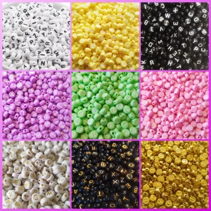 200 PACK! Bokstavspärlor + Armbandstråd  - 200 PACK! Bokstavspärlor + Armbandstråd  Gratis frakt 