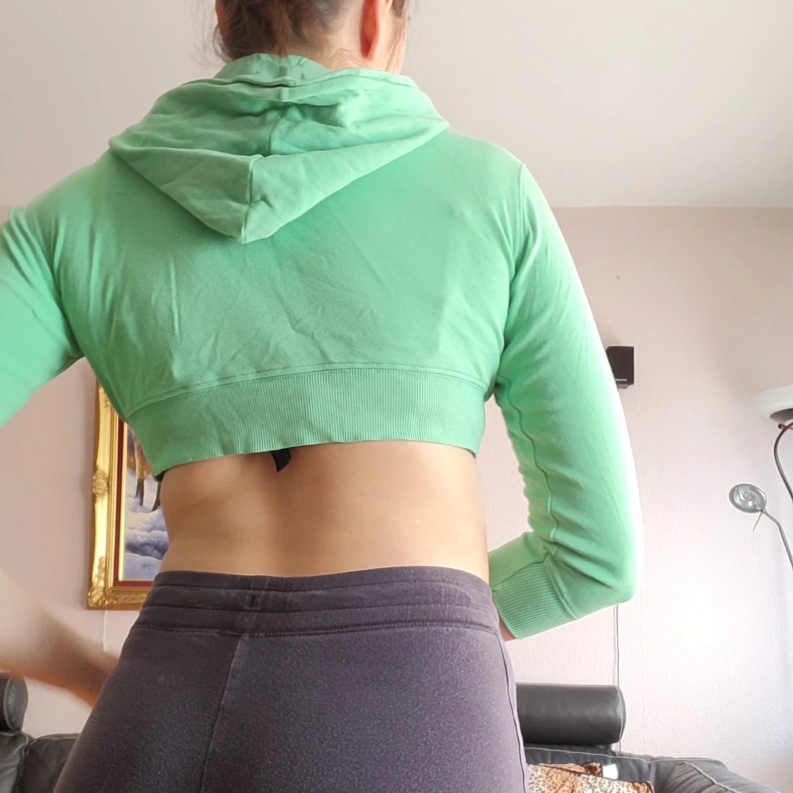 Y2K crop hoodie - 90