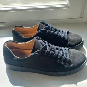 Tiger Of Sweden sneakers  - Hej! Säljer ett par tiger sneakers ”navy mocka” i storlek 43. De är i mycket bra skick och bara använda ett fåtal gånger. Pris kan diskuteras vid snabb affär. 