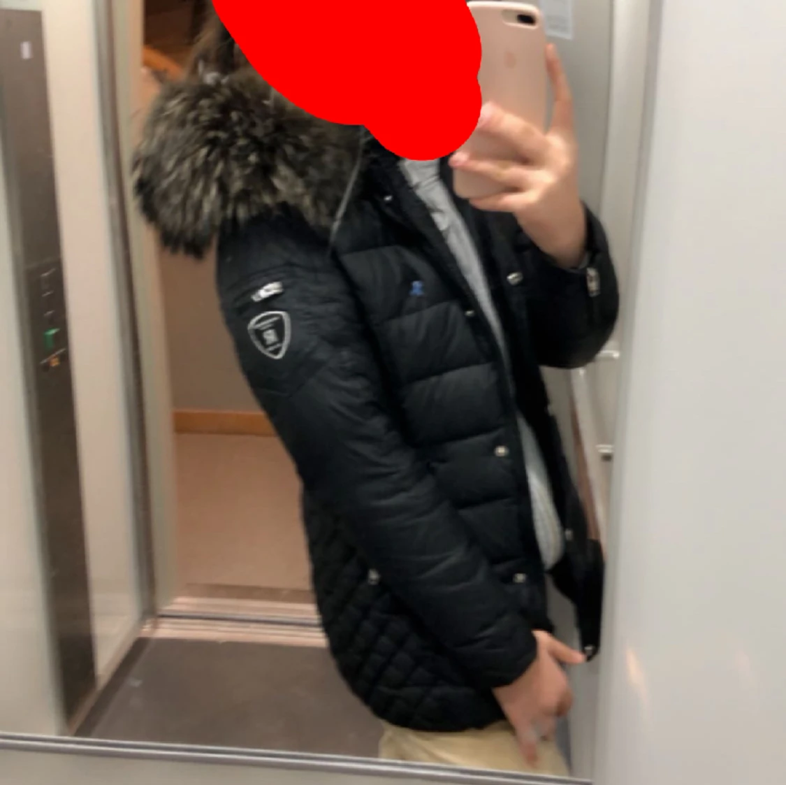 Vinterjacka, rock and blue - 91