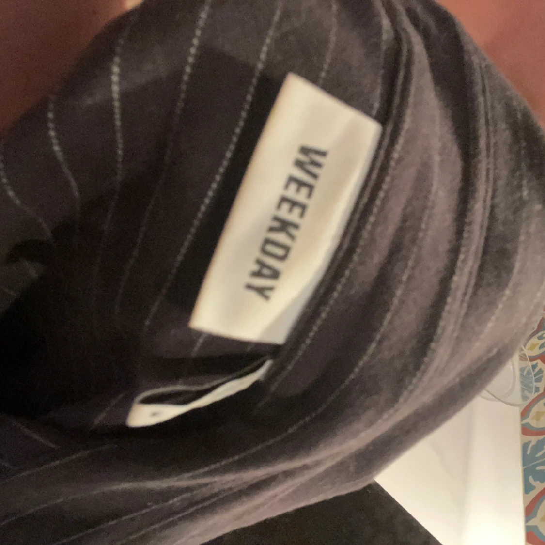 Oversized tjock skjorta  - 91