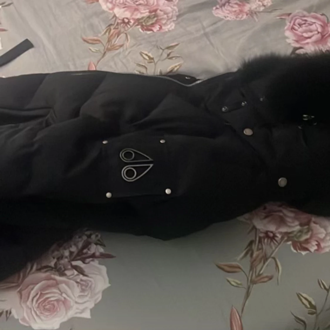 moose knuckle jacka svart  - 90