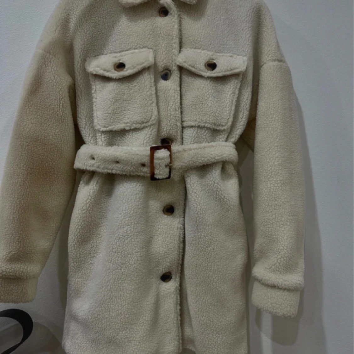 vinter fake pälsjacka