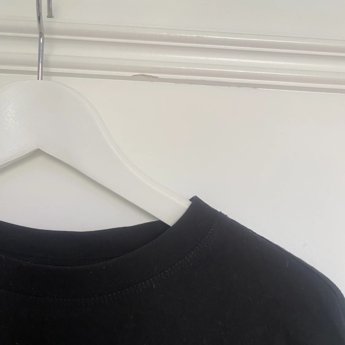 Svart basic långärmad från HM - 91